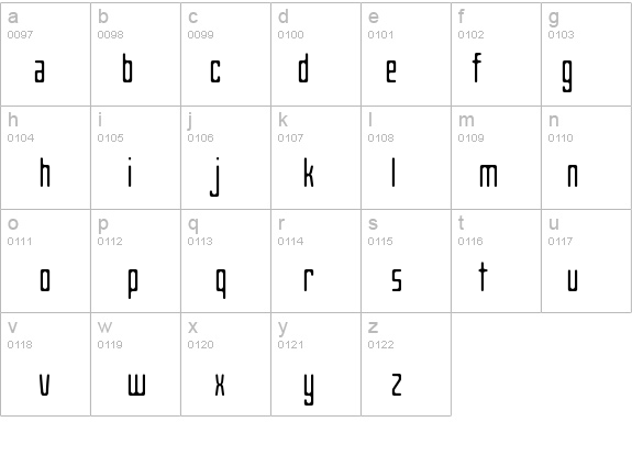 Gangly-Regular details - Free Fonts at FontZone.net