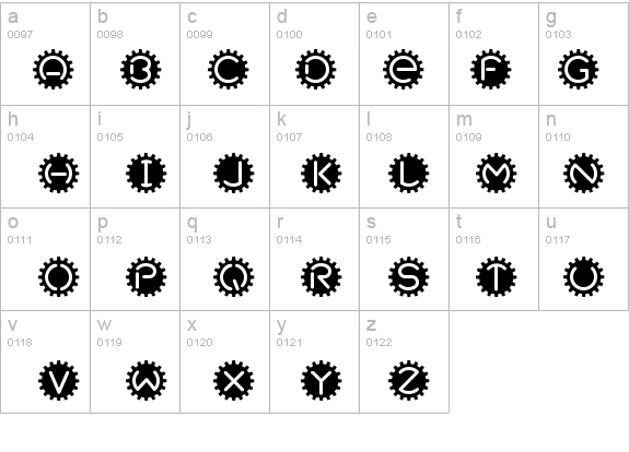 GearBox details - Free Fonts at FontZone.net