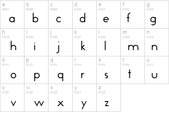 GeoPlain details - Free Fonts at FontZone.net