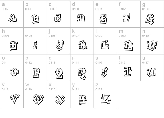 Graffiti Treat details - Free Fonts at FontZone.net