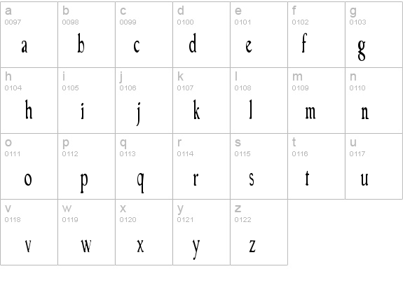 GranthamLightCondensed details - Free Fonts at FontZone.net