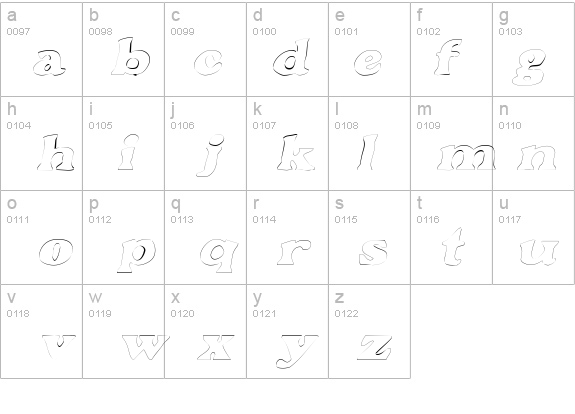 GrantOutline Oblique details - Free Fonts at FontZone.net