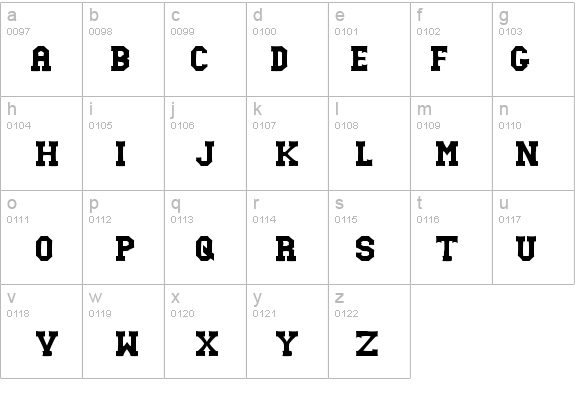 Gutcruncher details - Free Fonts at FontZone.net