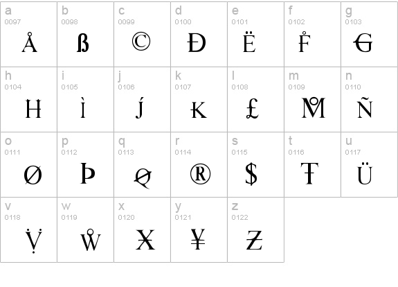 Hackers details - Free Fonts at FontZone.net