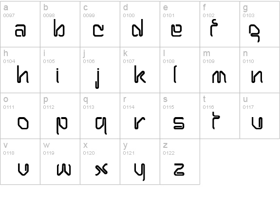 Hairpin-Normal details - Free Fonts at FontZone.net