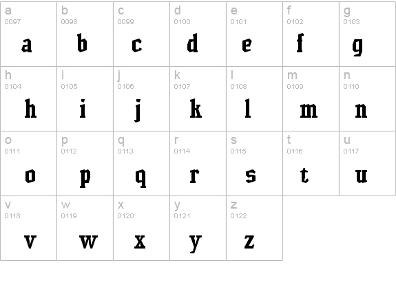Hammerhead Bold details - Free Fonts at FontZone.net