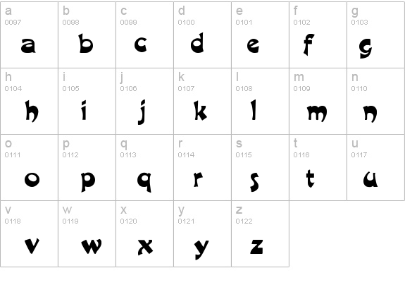 Harquil details - Free Fonts at FontZone.net