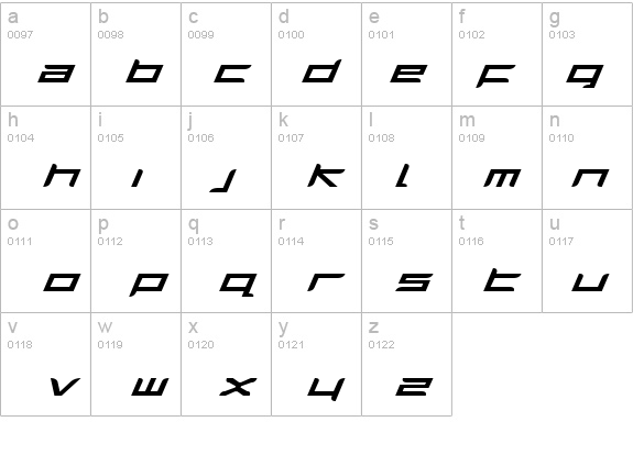 Harrier Expanded Italic details - Free Fonts at FontZone.net