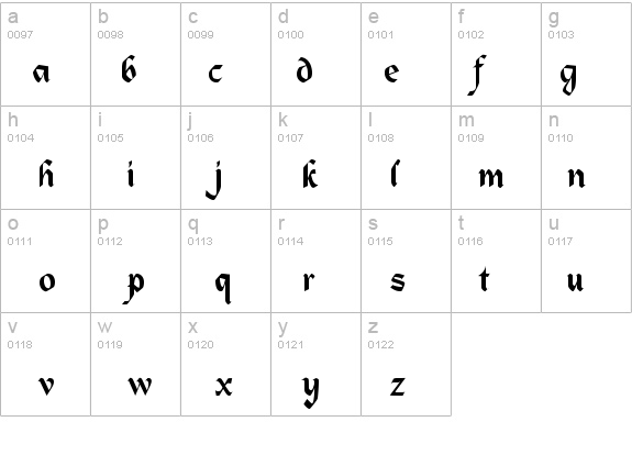 Heidelberg Regular details - Free Fonts at FontZone.net