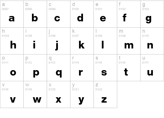 HelveticaNeue-Heavy details - Free Fonts at FontZone.net