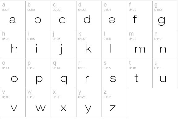 HelveticaNeue-ThinExt details - Free Fonts at FontZone.net