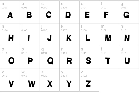 HMan details - Free Fonts at FontZone.net