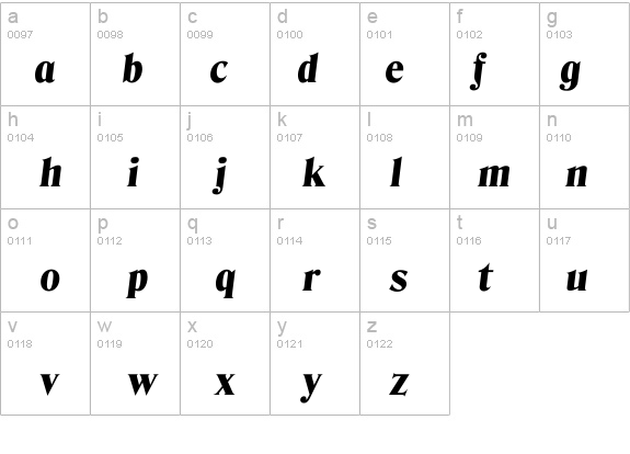 Idenver-ExtraBold details - Free Fonts at FontZone.net