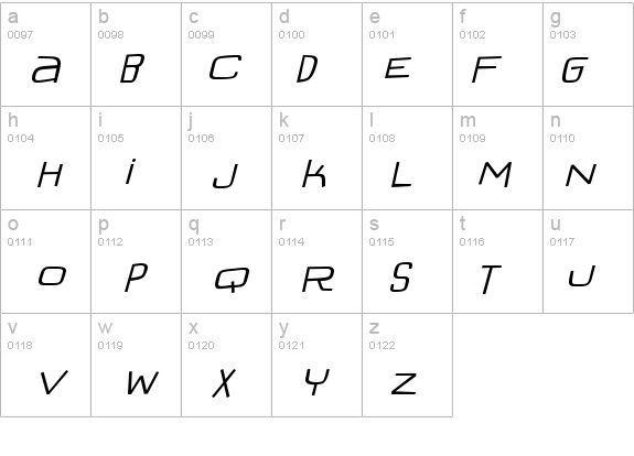 IguanaLover BTN Oblique details - Free Fonts at FontZone.net