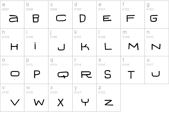 IguanaLover BTN Wide Bd details - Free Fonts at FontZone.net