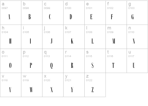 ImprimeurNouveauEF-Reg details - Free Fonts at FontZone.net