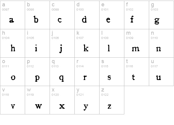 In_alphabet details - Free Fonts at FontZone.net