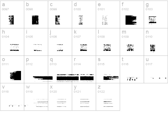 IndecisionLines details - Free Fonts at FontZone.net