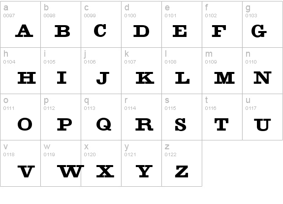IndustrialPress details - Free Fonts at FontZone.net