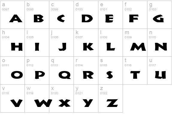Indy Extended Normal details - Free Fonts at FontZone.net
