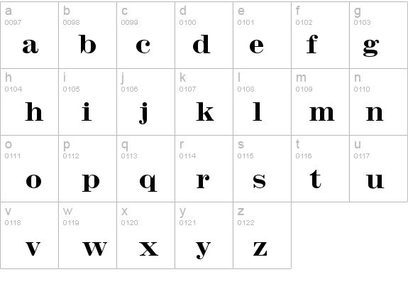 Inflex MT Bold details - Free Fonts at FontZone.net
