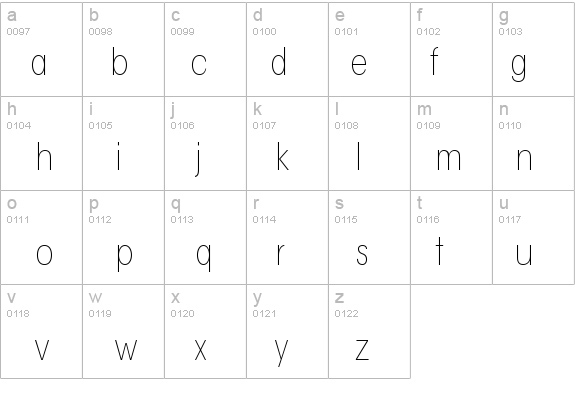 ITCAvantGardeStd-XLtCn details - Free Fonts at FontZone.net