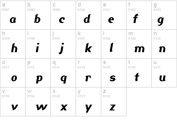 Jackdaw-Italic details - Free Fonts at FontZone.net