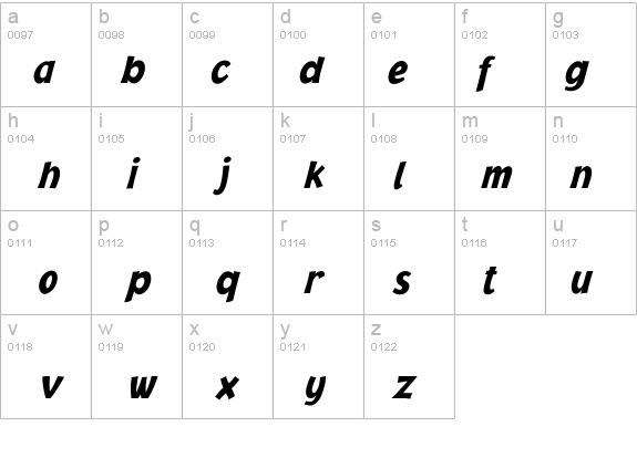 JacobyCondICG-BlackItalic details - Free Fonts at FontZone.net