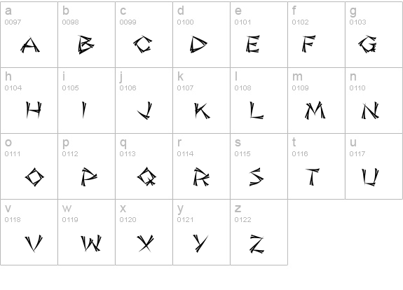 Jade Monkey BTN Split details - Free Fonts at FontZone.net