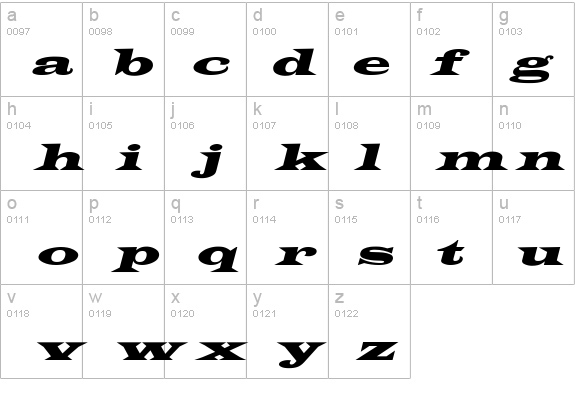 James-WideExtObl-Normal details - Free Fonts at FontZone.net