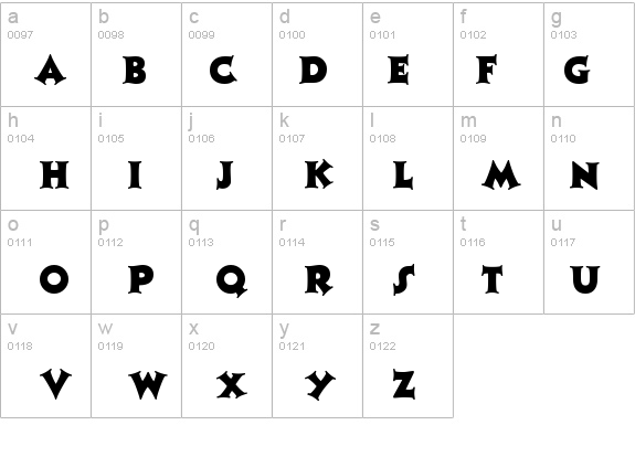 JazzPoster Heavy details - Free Fonts at FontZone.net