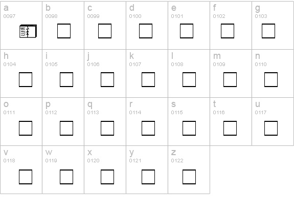 Jumble Book details - Free Fonts at FontZone.net