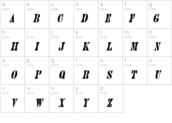 June Italic details - Free Fonts at FontZone.net