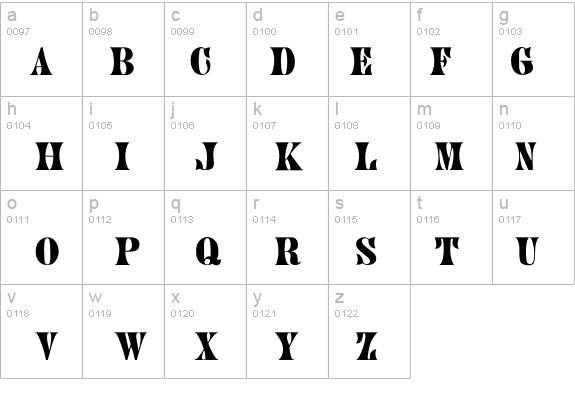 Juniper-Normal Wd details - Free Fonts at FontZone.net