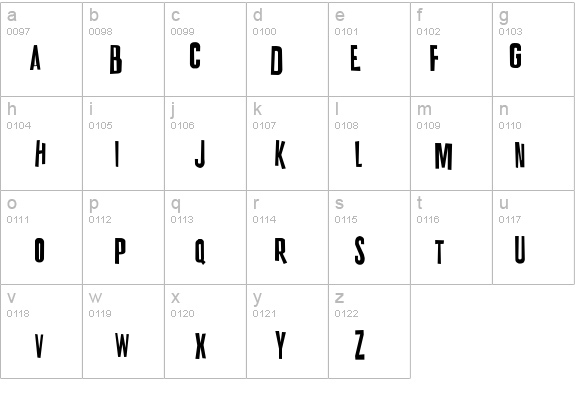 K.P. Duty JL details - Free Fonts at FontZone.net