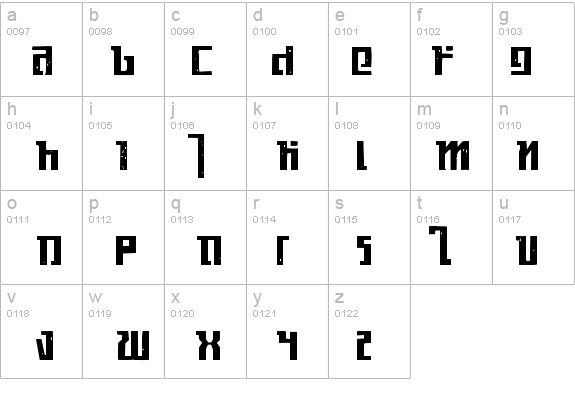 Kasikorn Metacide details - Free Fonts at FontZone.net