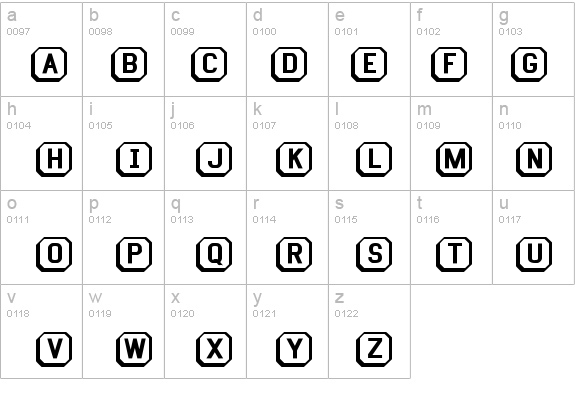 Keyboard Bold details - Free Fonts at FontZone.net