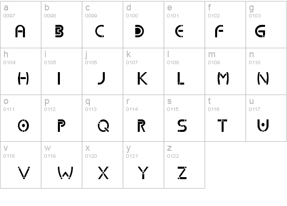 Kharnorric details - Free Fonts at FontZone.net