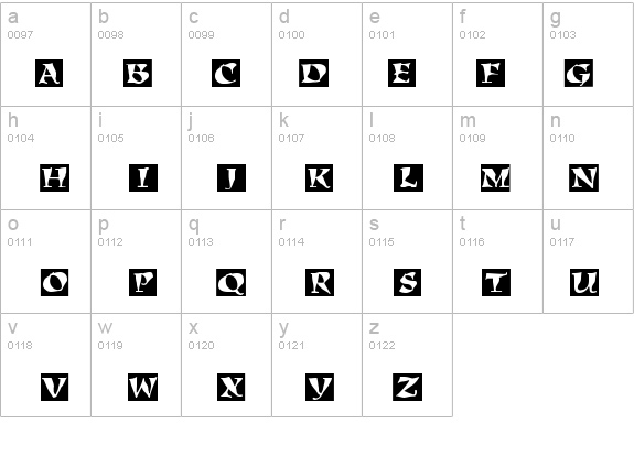 Kigali-Block details - Free Fonts at FontZone.net