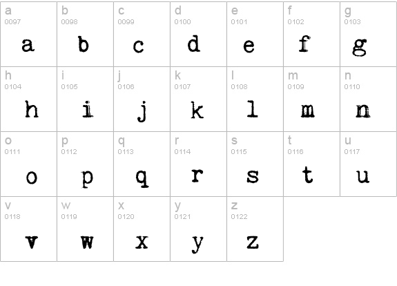 Kingthings Trypewriter details - Free Fonts at FontZone.net