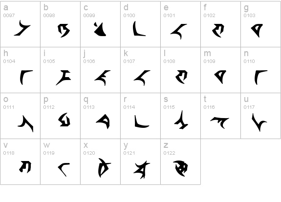 KlingonTNG details - Free Fonts at FontZone.net