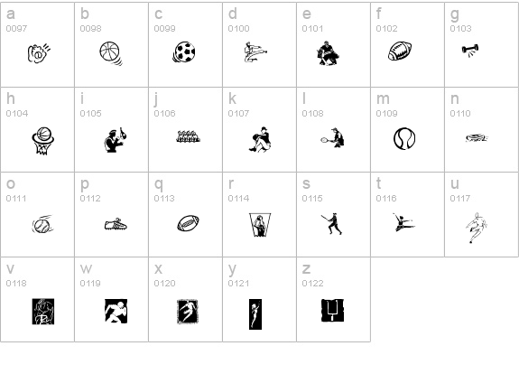 KR Sports Dings details - Free Fonts at FontZone.net
