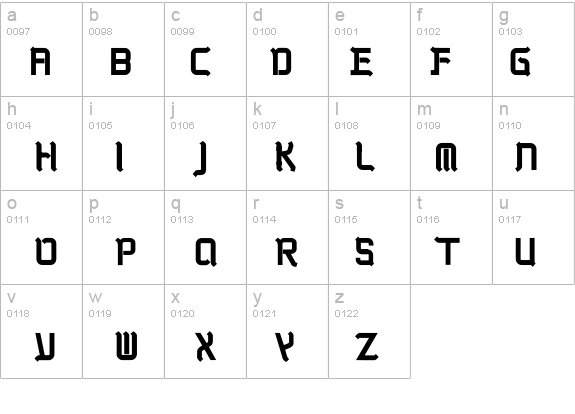 Kwadryga details - Free Fonts at FontZone.net