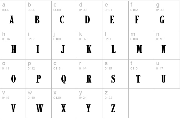 LatinComD details - Free Fonts at FontZone.net