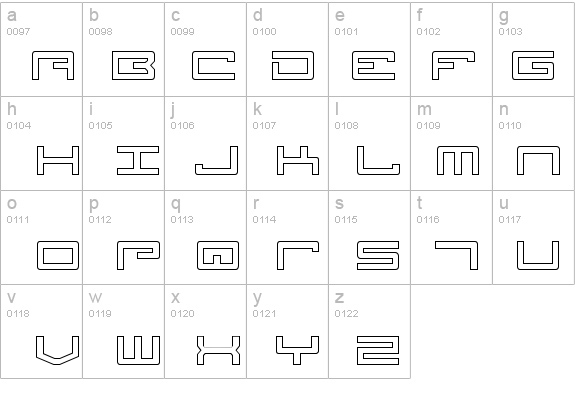 Legion Outline details - Free Fonts at FontZone.net