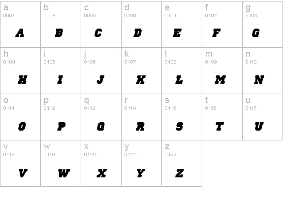 LettermanSolid Italic details - Free Fonts at FontZone.net