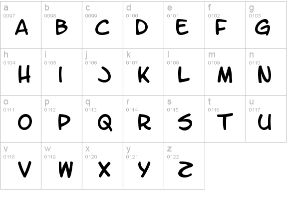 LetterOMatic! details - Free Fonts at FontZone.net