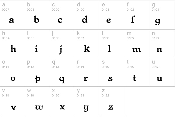 LevelFourteenDruid details - Free Fonts at FontZone.net