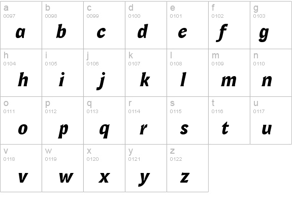 LexiconGothic-BoldItalic details - Free Fonts at FontZone.net