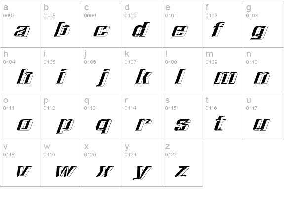 LHF Convecta FULL details - Free Fonts at FontZone.net